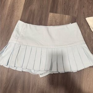 NWOT Light Blue Pleated Skirt